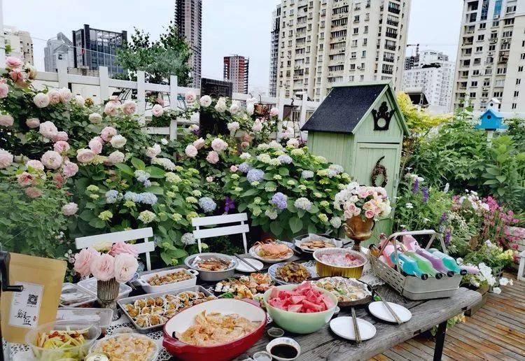80平屋頂花園設計實景圖案例,效果非常理想-青望私家花園設計-1 80平屋頂花園設計實景圖案例,效果非常理想-青望私家花園設計-1