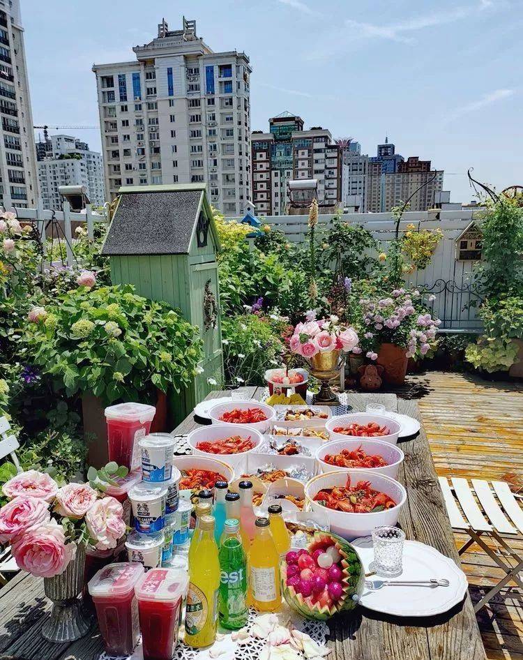 80平屋頂花園設計實景圖案例,效果非常理想-青望私家花園設計-1 80平屋頂花園設計實景圖案例,效果非常理想-青望私家花園設計-1